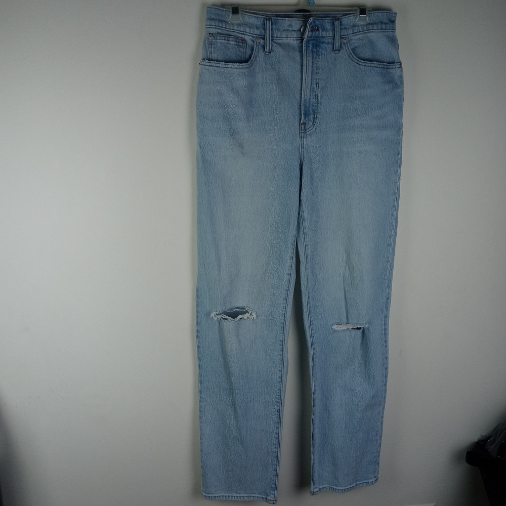 Madewell The Tall Perfect Vintage Straight Jean In Westanna Wash Jean Size 29T